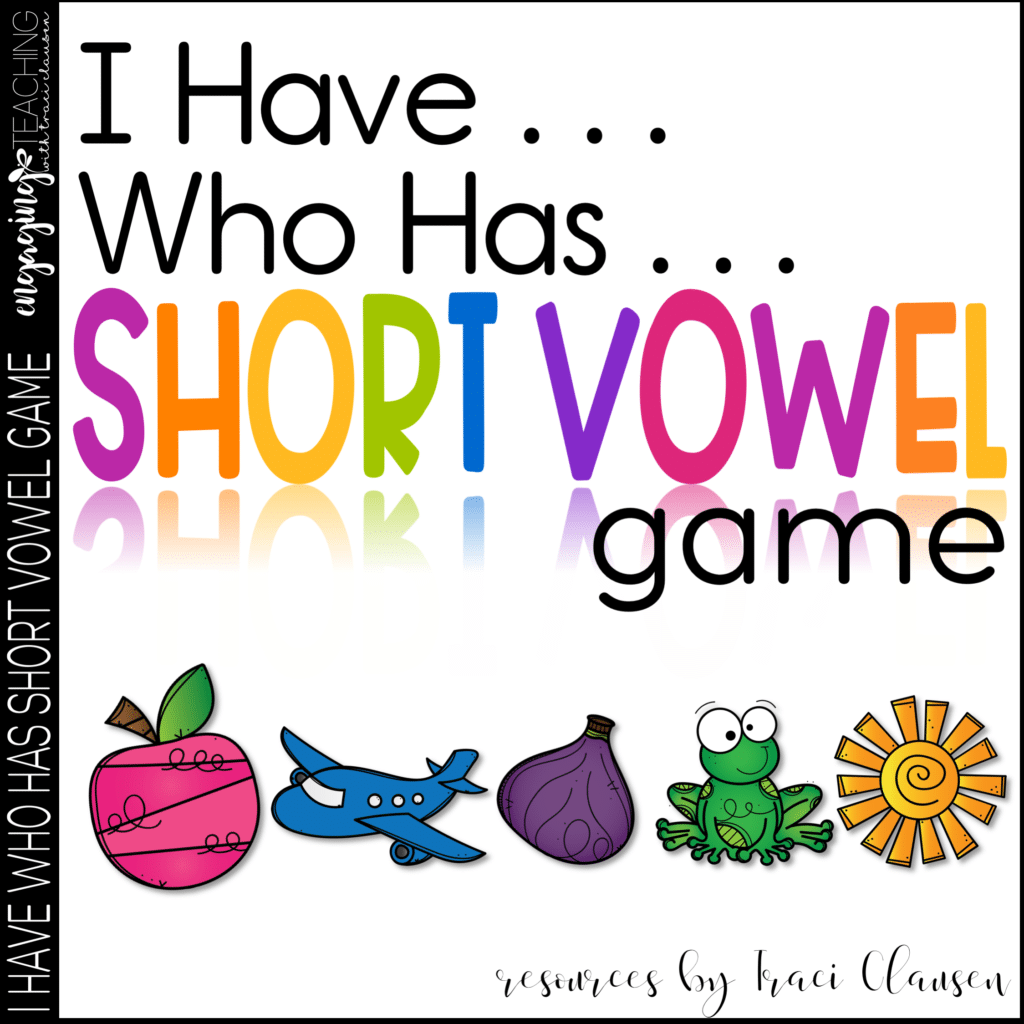 CVC Word Work Game -Traci Clausen - Engaging Teaching