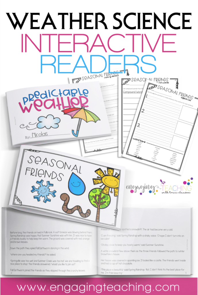 Weather Science Interactive Readers