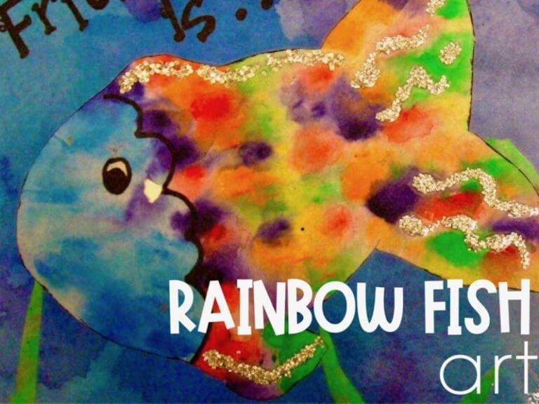 Rainbow Fish Art• Traci Clausen - Engaging Teaching