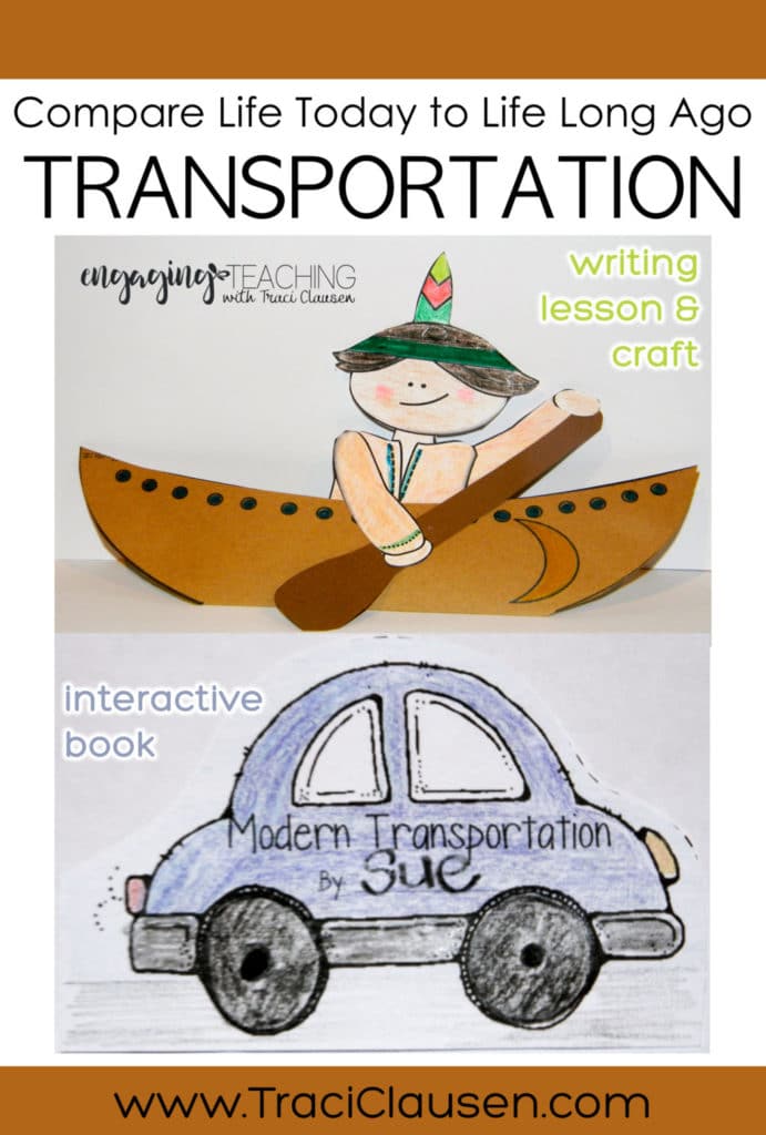 car book and canoe writing