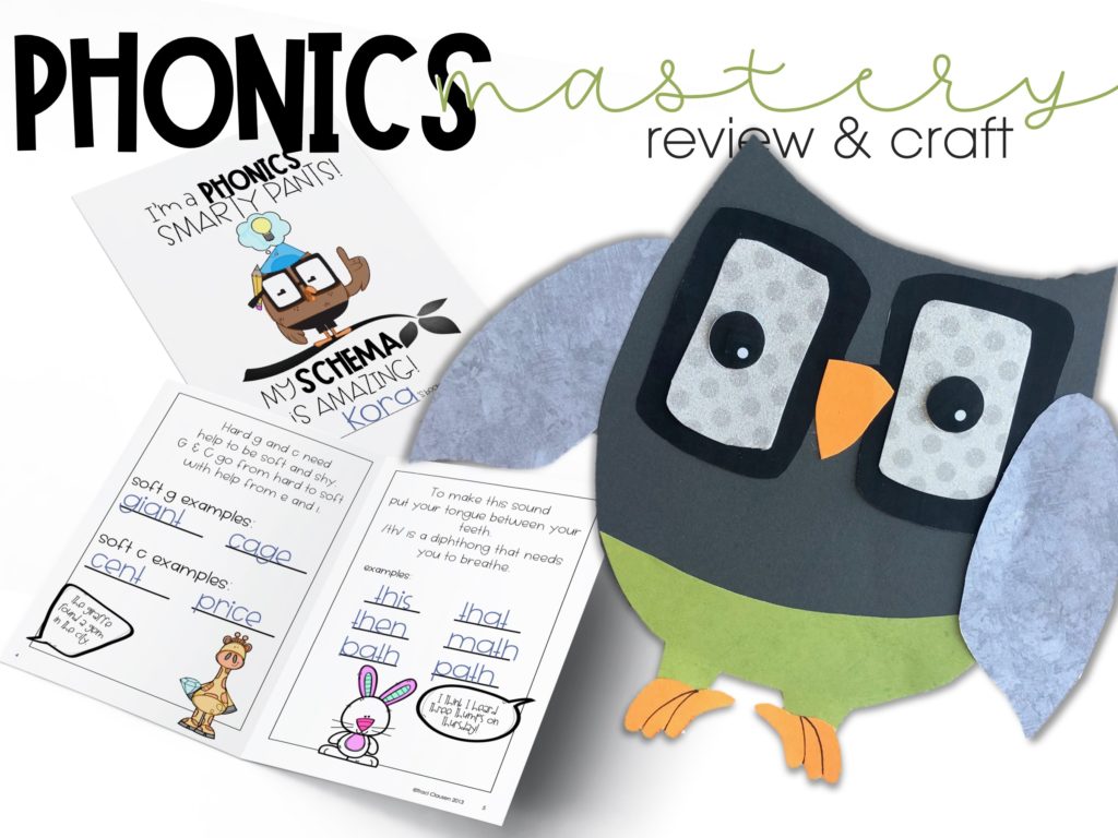 smarty pants booklet and owl craft