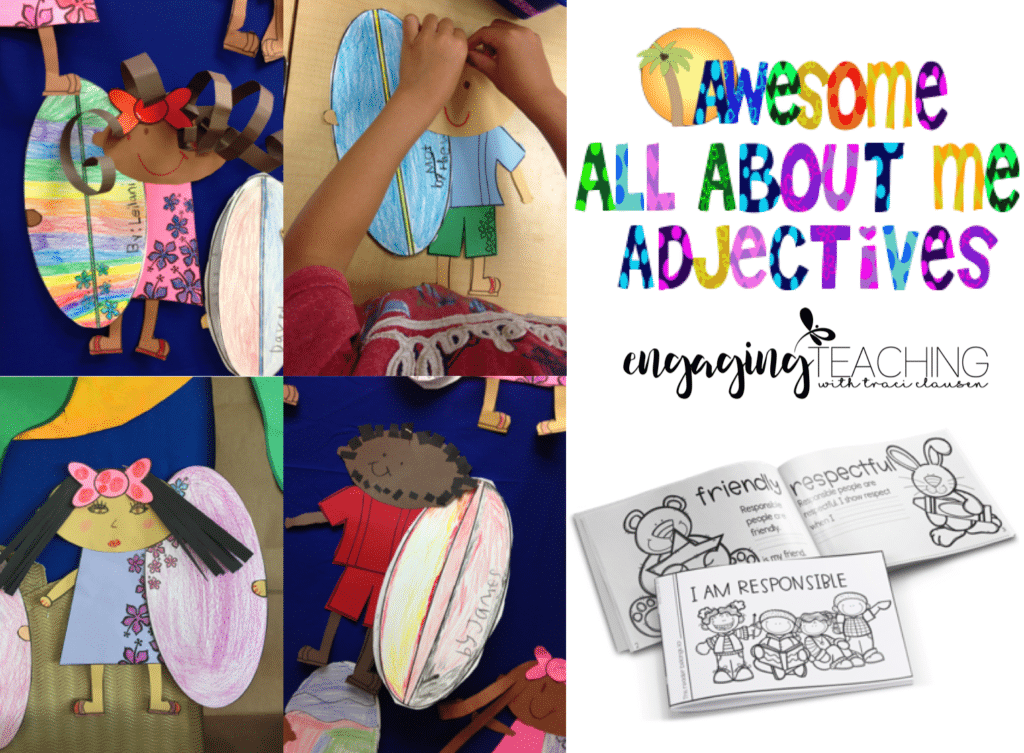 All About Me Adjectives Feature Image