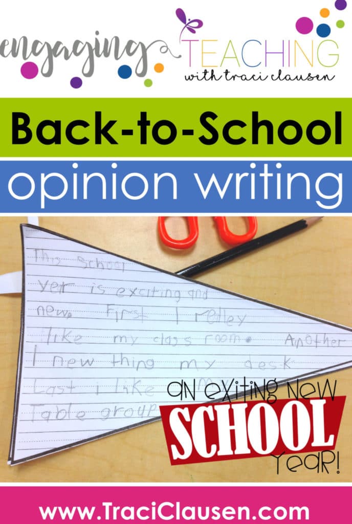 an Exciting School Year Writing Sample