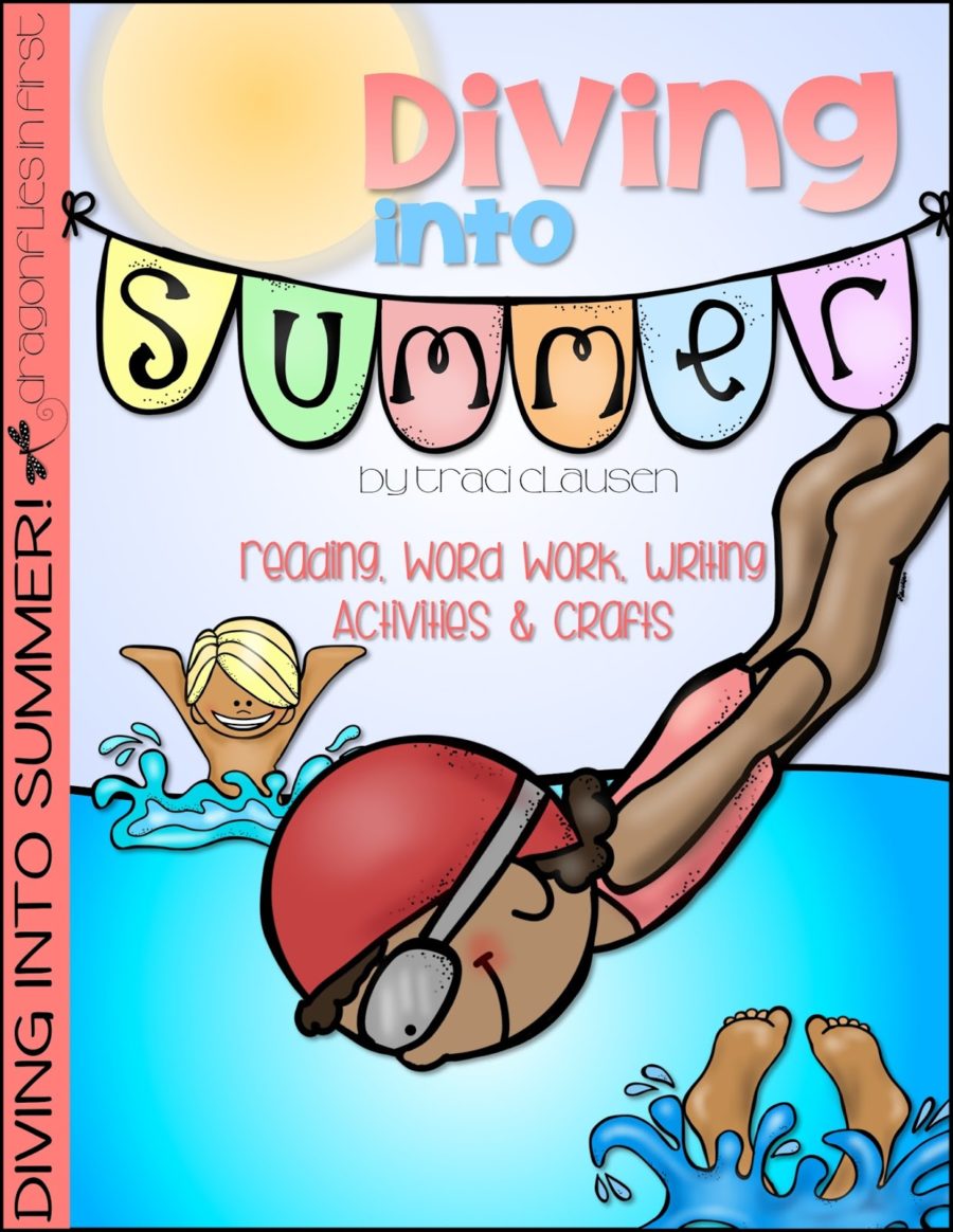 Diving into Summer – Reading, Word Work, Writing Activities, & Crafts