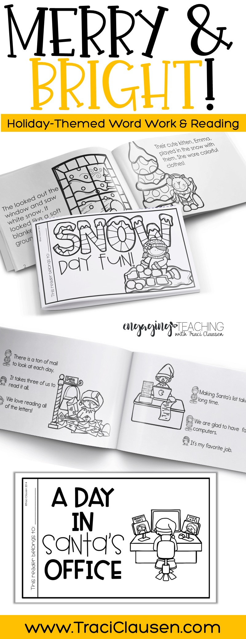 Snow Day Fun And Santa's Workshop Books