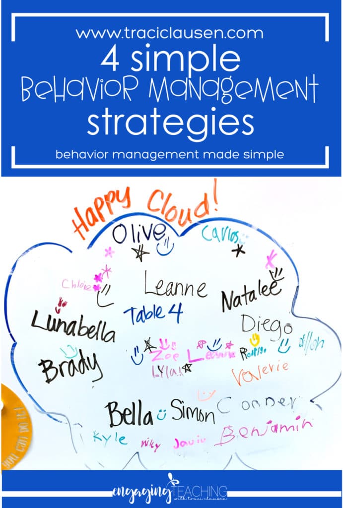 Behavior Management Happy Cloud