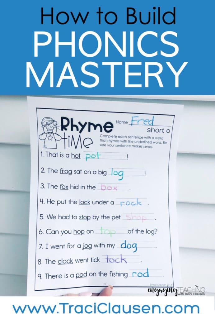 Rhyme Time Activity
