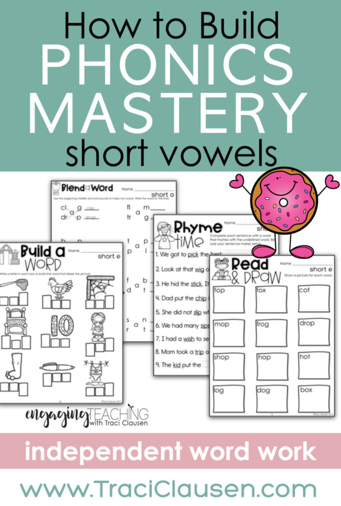 short vowel activities