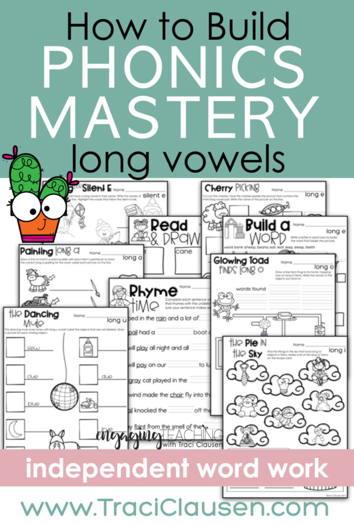 long vowel activities