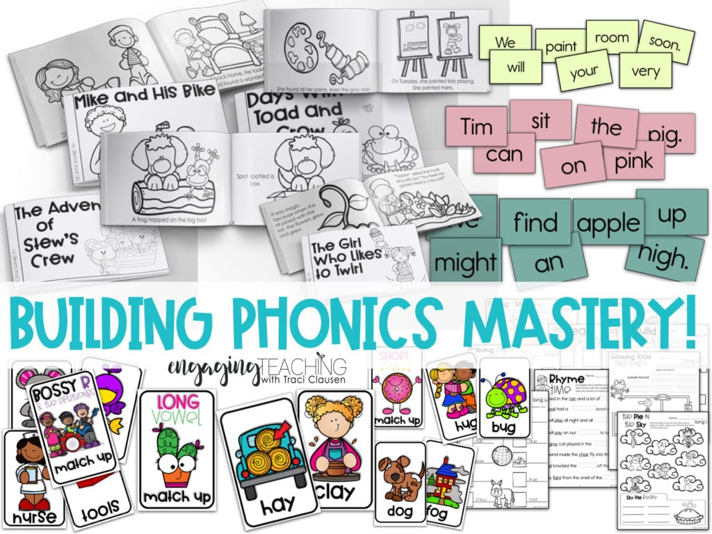 Phonics mastery activities
