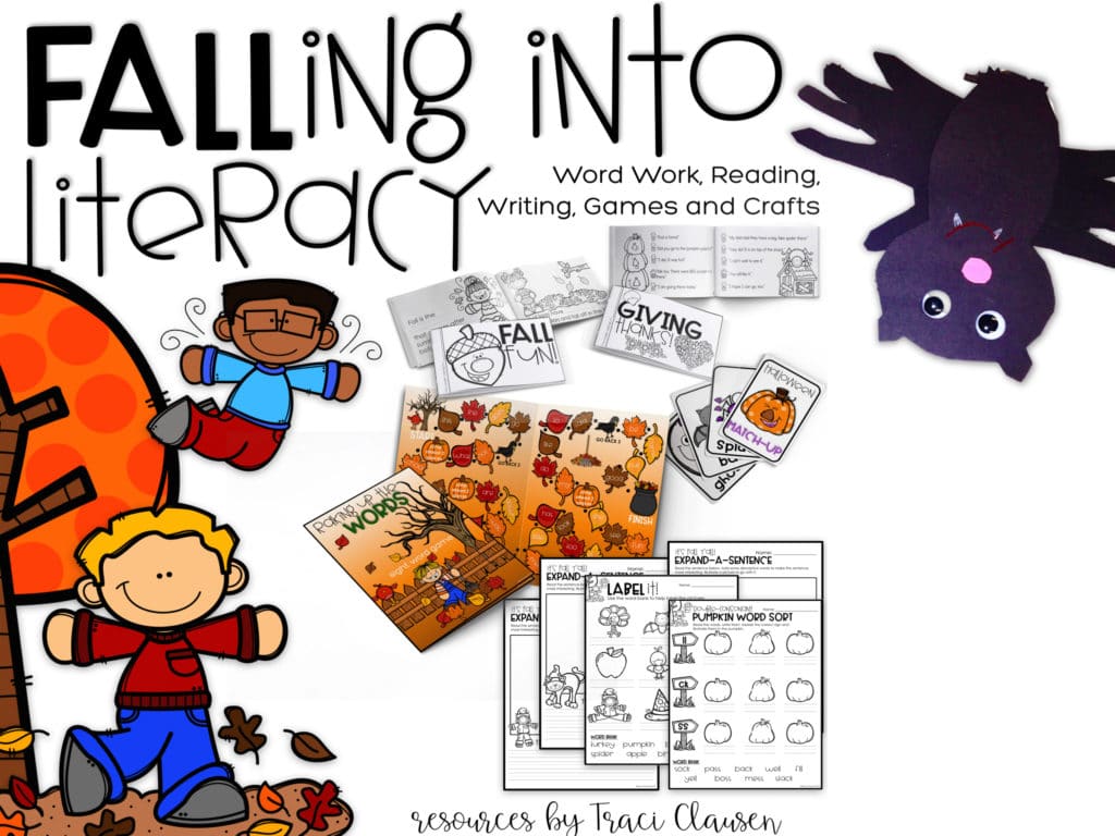 Falling Into Literacy Resource Parts