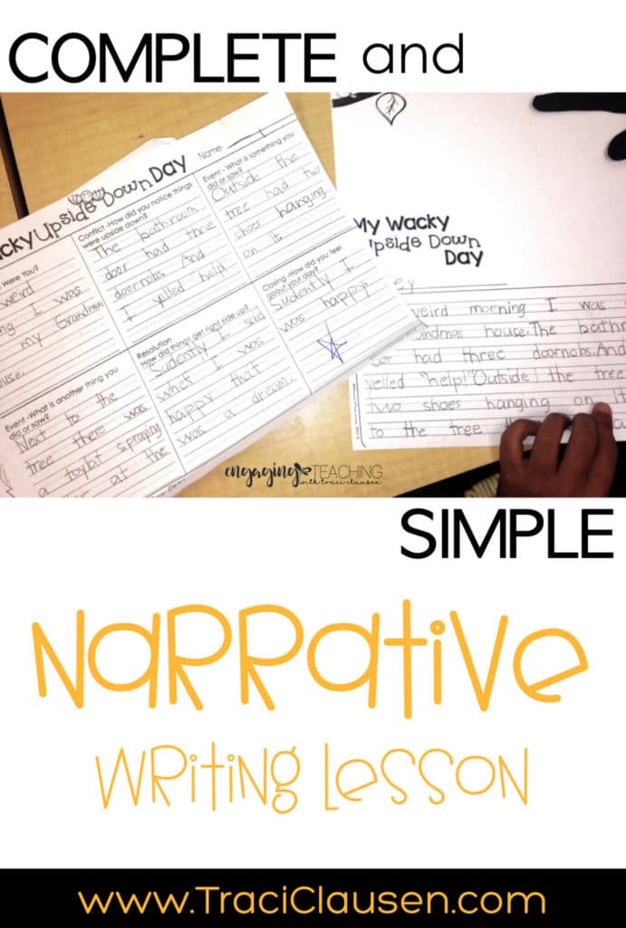 narrative writing plan and final