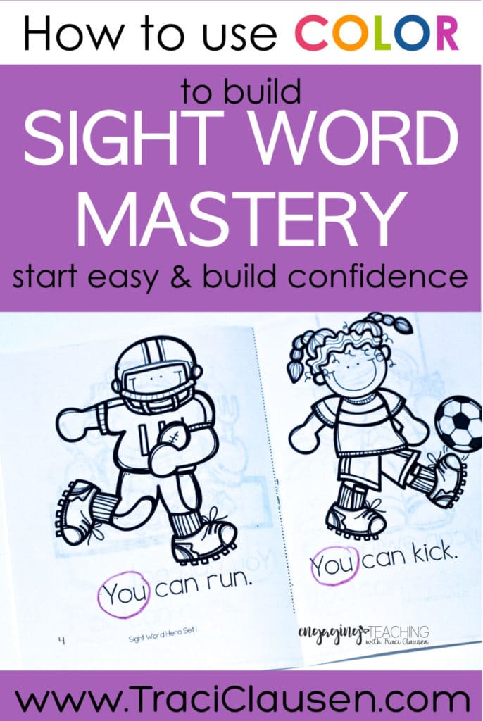 Sight Word Hero books