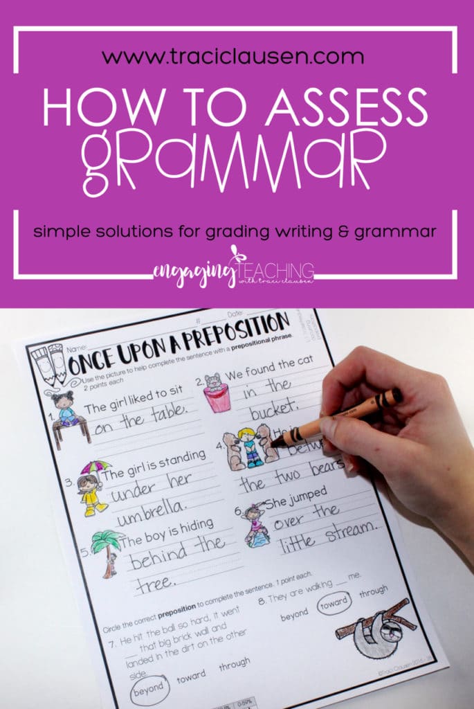 How to Assess Writing & Grammar