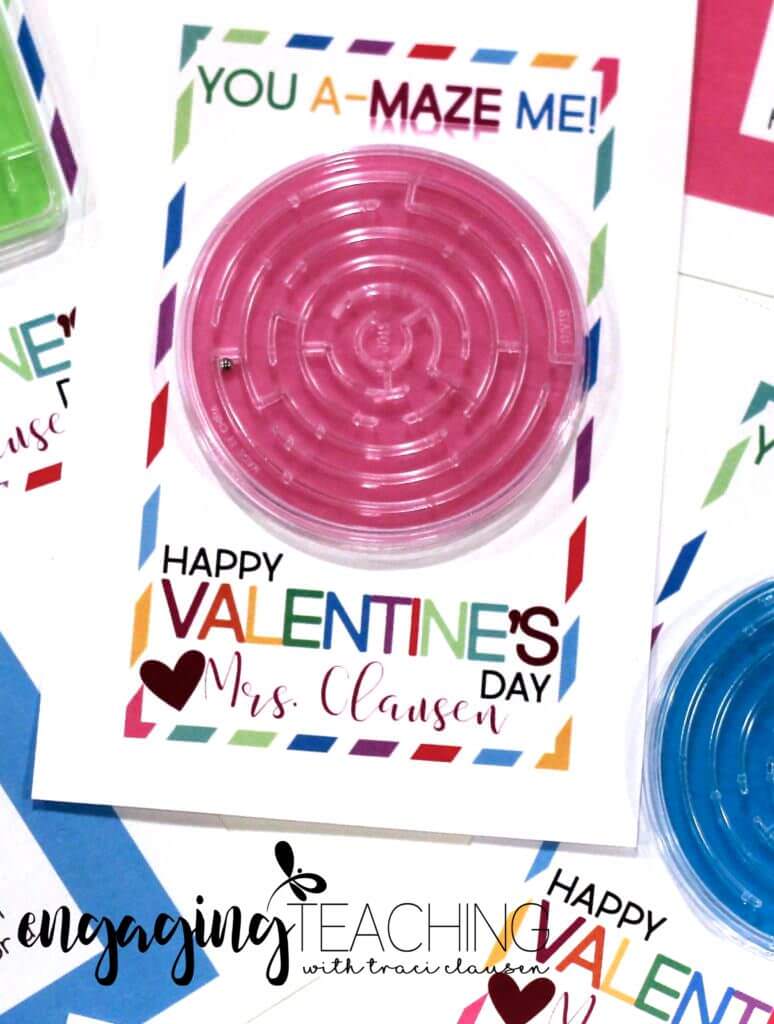 Valentine Card Freebie - Traci Clausen