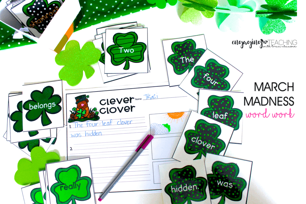 March Madness Clever Clover - March Resource Round Up - Traci Clausen