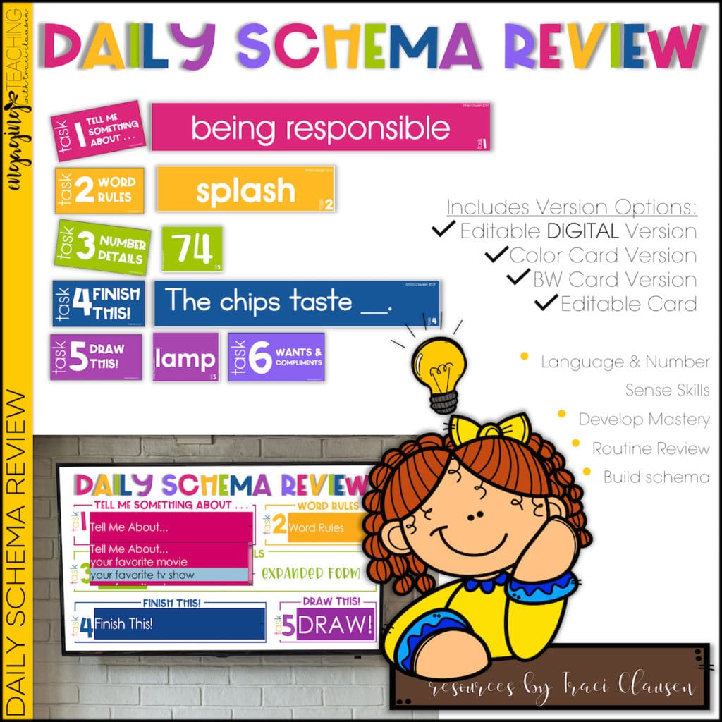 Daily Schema Review Resource Cover