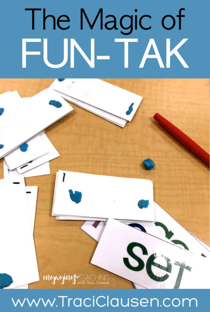 Fun-tak on cards