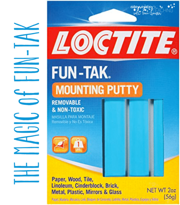 fun-tak mounting putty