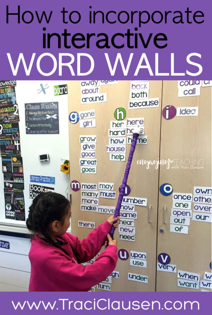 Interactive Word Wall