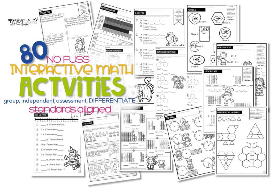 No Fuss Math Daily Activities