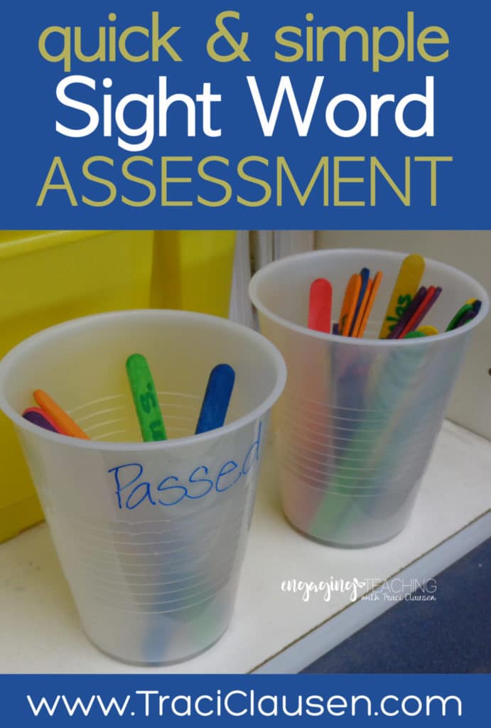 Sight Word Assessment