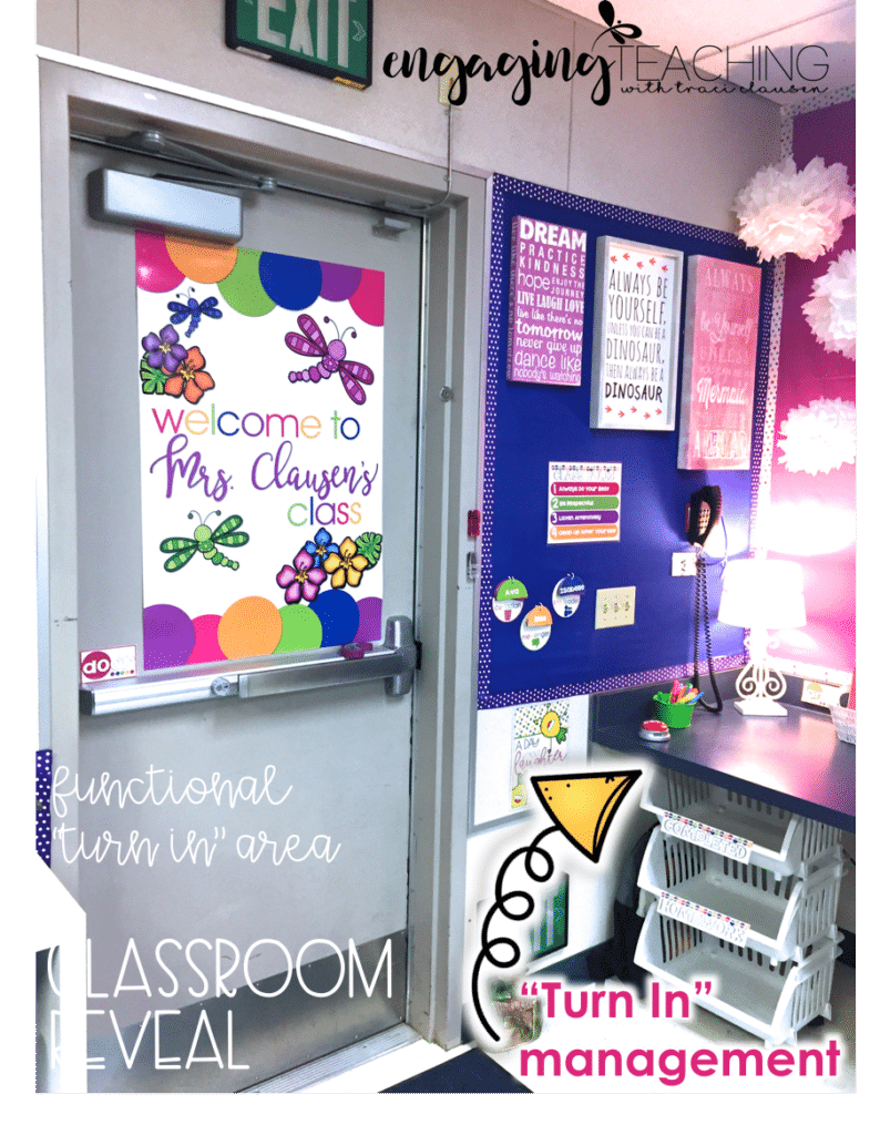 Poster Storage Solution - Classroom Freebies