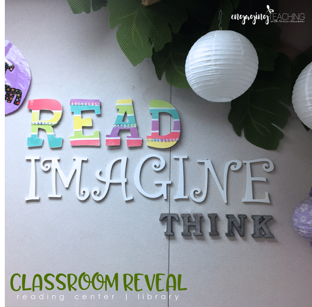 READ IMAGINE THINK Classroom Display