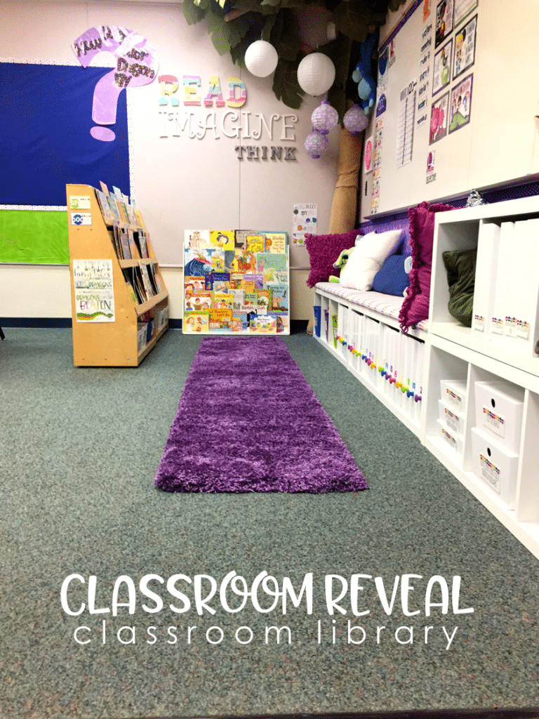 Classroom Reveal - Reading Center