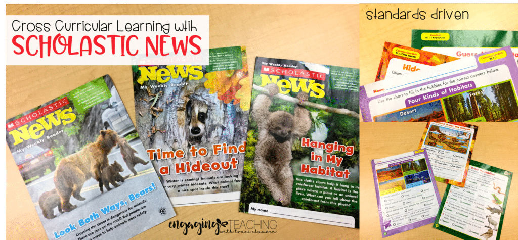Cross-Curriculum Learning with Scholastic News. Engaging and Rich Social Studies and Science Content - TraciClausen.com