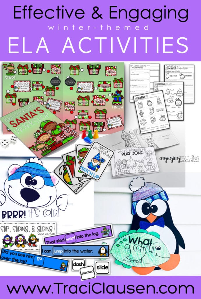 winter-themed ela activities