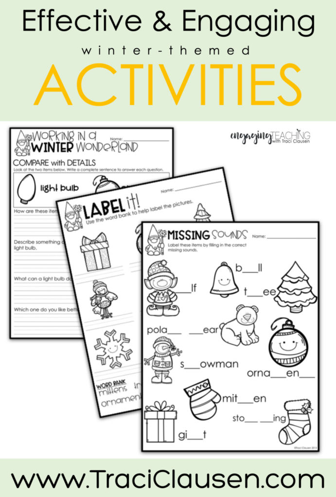 Word Work Activities