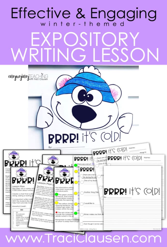 Polar Bear craft and writing lesson