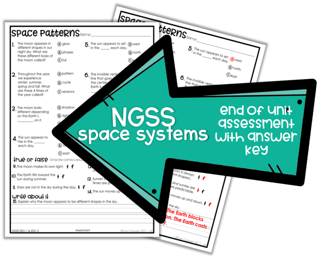 Space systems assessment - NGSS - engagingteaching.com