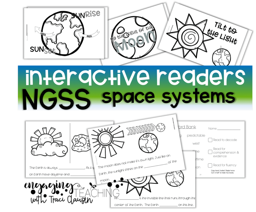 Interactive Readers NGSS Space Systems - engagingteaching.com