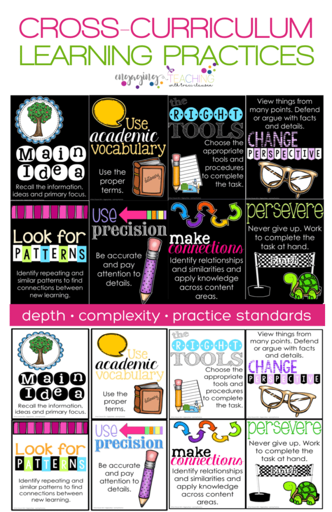 Cross Curriculum Learning Practices Posters