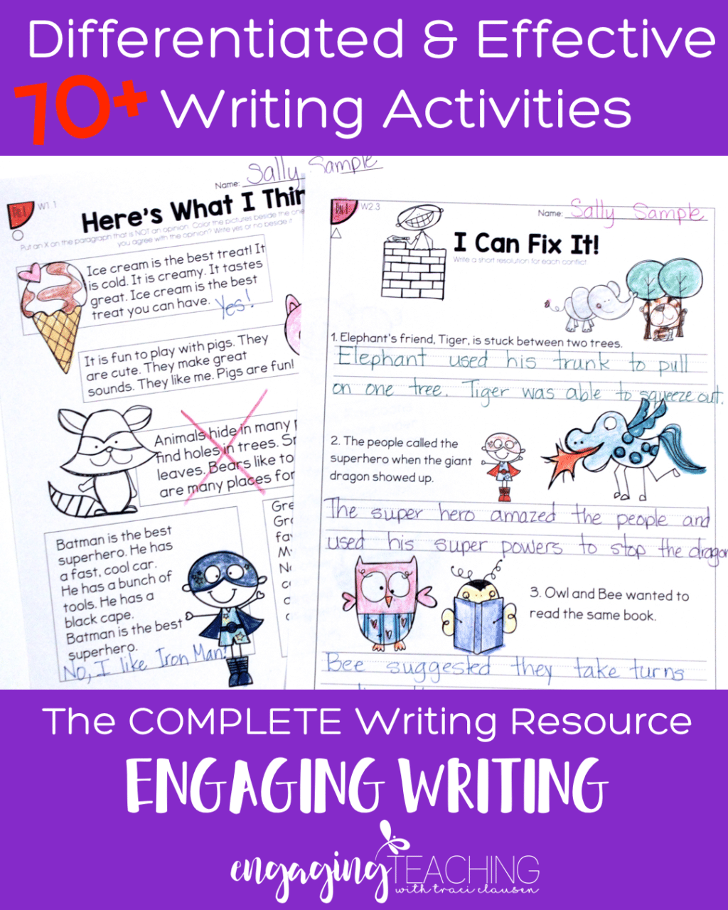 70+ Writing Activities