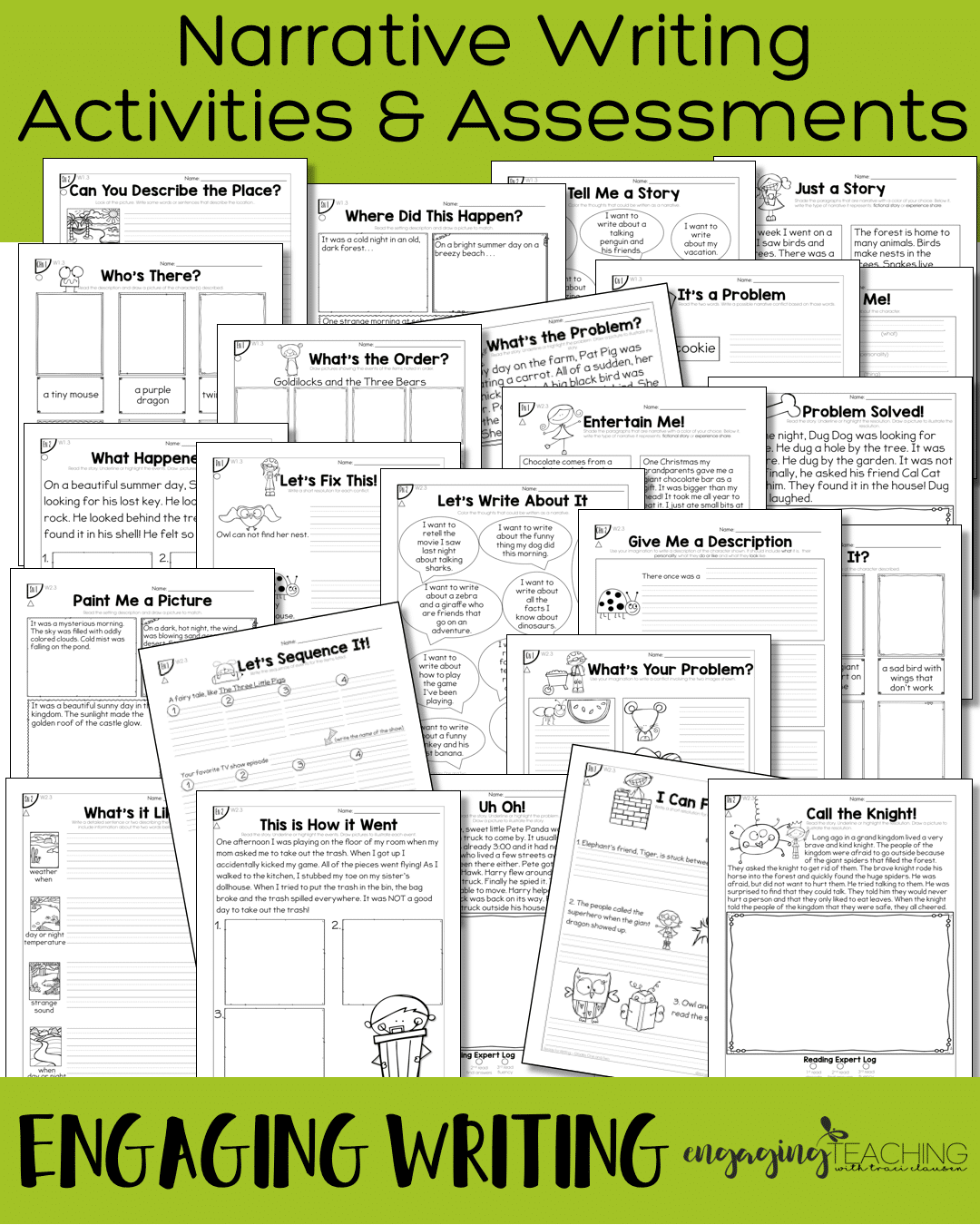 Narrative Activities & Assessments