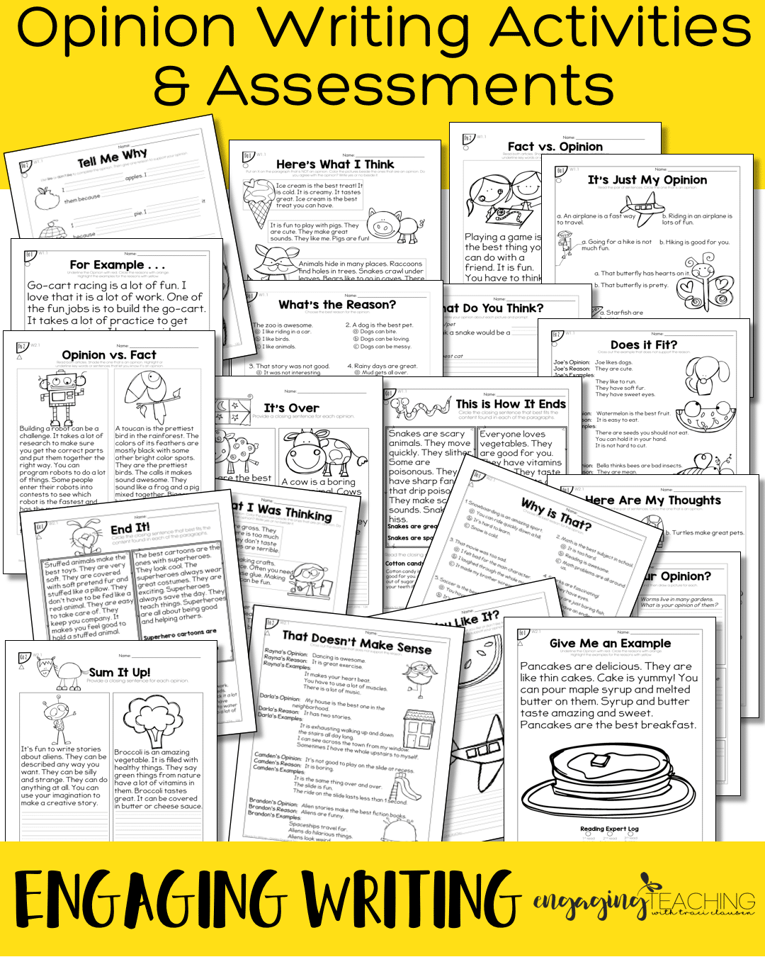 Opinion Activities & Assessments