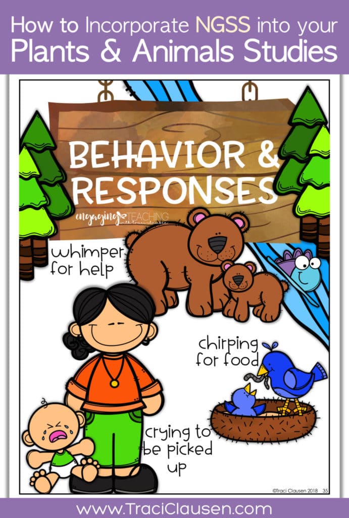 1st Grade Life Science NGSS Behavior & Responses