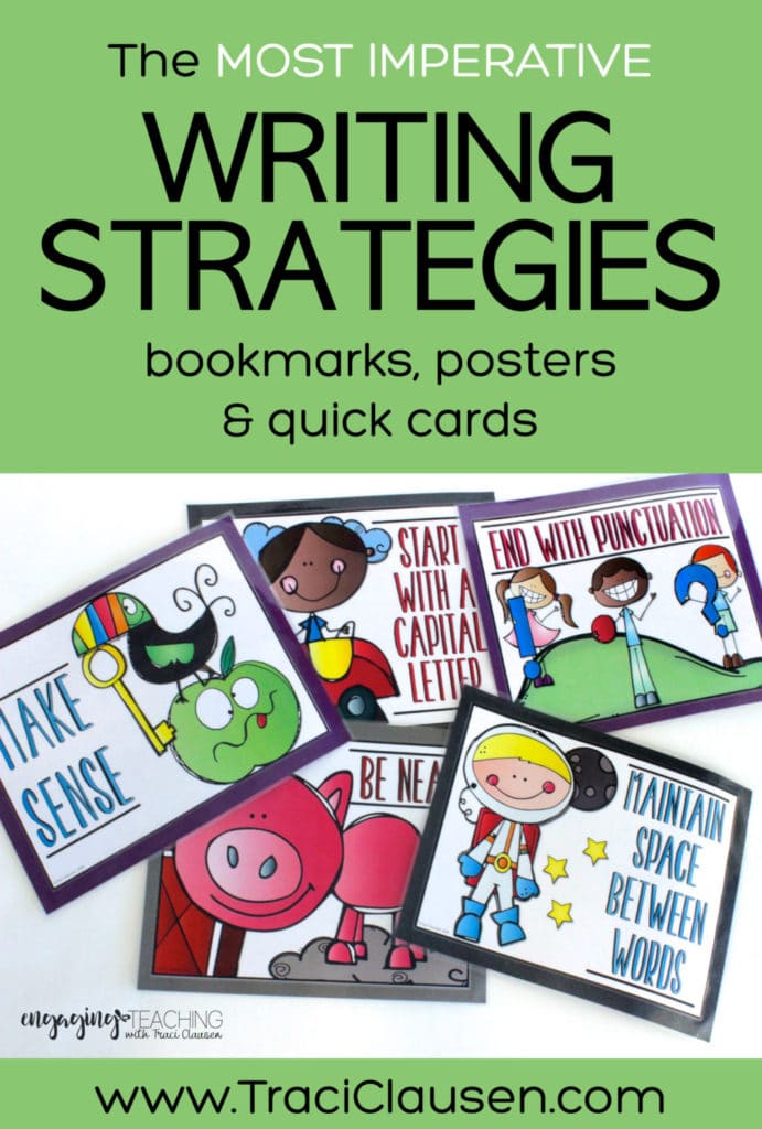 writing strategies poster