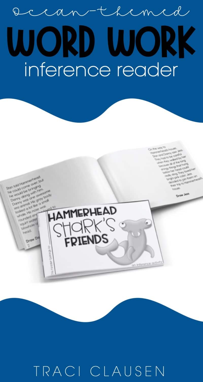 Little book- inference reader - Hammerhead Shark's Friends